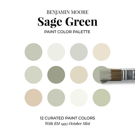 Explore The Stunning Benjamin Moore Sage Green Paint Collection ...