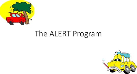 Image result for Alert Program Hand Out
