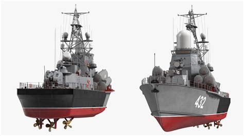 Naval Missile Cruiser Warship Nanuchka Class Project 1234 3D | 3D ...