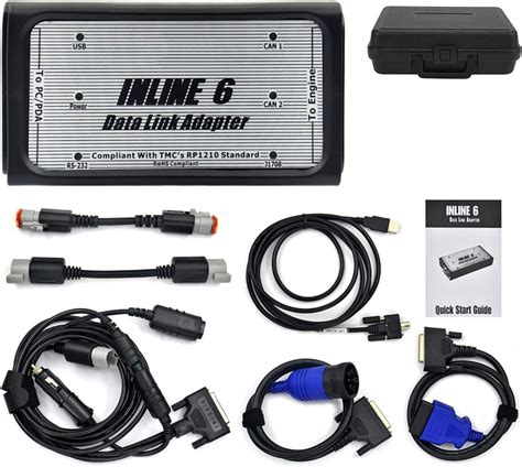Buy for Inline 6 Data Link Adapter Kit Heavy Duty Diagnostic OBD2 ...