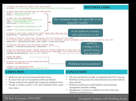 URBAN SPRAWL MODELLING I.T. CITY - BANGLORE | CEPT - Portfolio