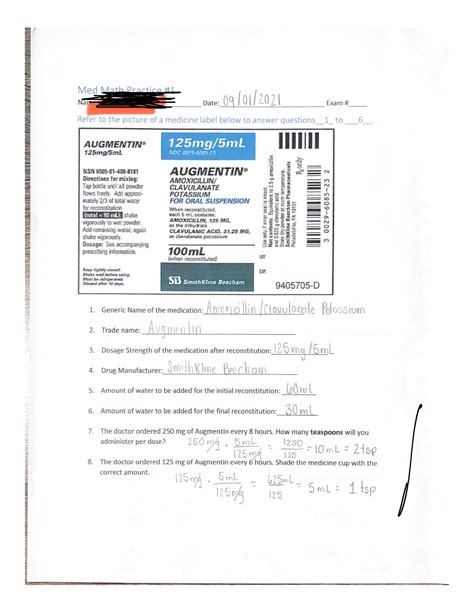 Image result for Nursing Math Study Guide