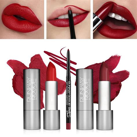 Amazon.com : Runway Rogue 90s Vibe Kit with 2 Matte Lipsticks (Celeb ...