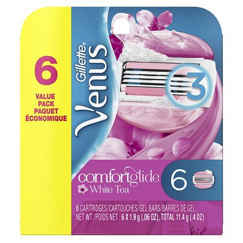 Gillette + Venus ComfortGlide Razor Blades - 6 Refills
