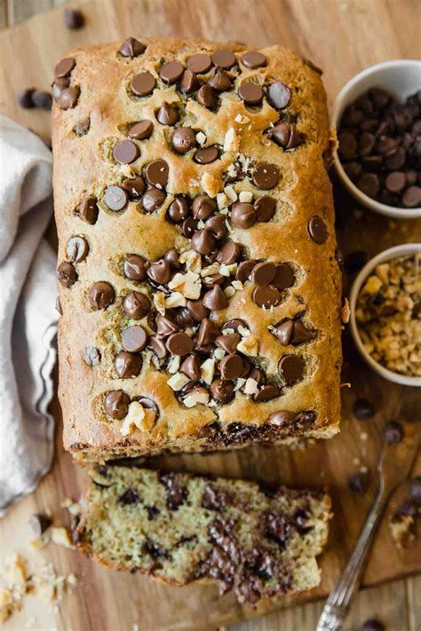 Chocolate Chip Zucchini Bread - Jar Of Lemons