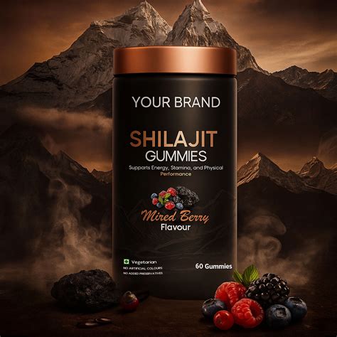 Himalayan Shilajit Gummies - Third Party Manufacturer
