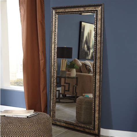 Vintage Gold Frame Floor Mirror at Trevor Roy blog