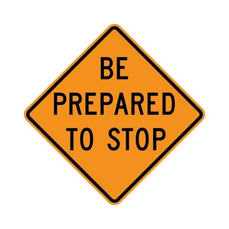48 in x 48 in Nominal Sign Size, Polypropylene, Traffic Sign - 890K93 ...