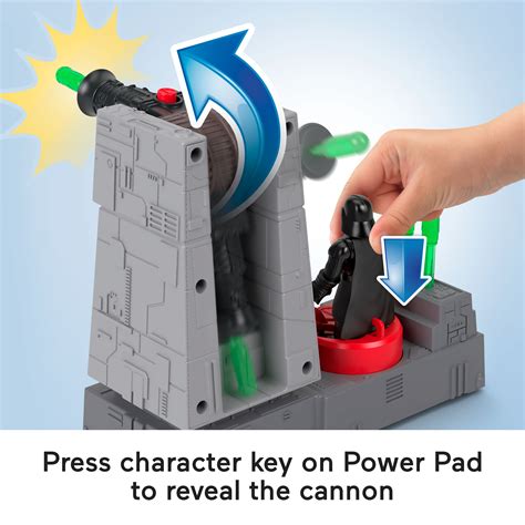 Imaginext STAR WARS Death Star Turret Toy Cannon with Darth Vader ...