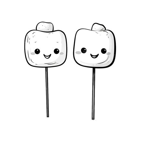 One Marshmallow Clip Art