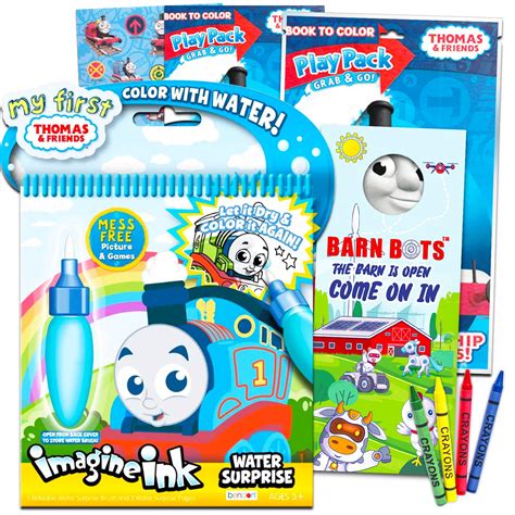 Thomas The Train Paint With Water Set For Kids Toddlers | Desertcart INDIA