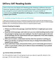 Image result for Sat Reading Guide
