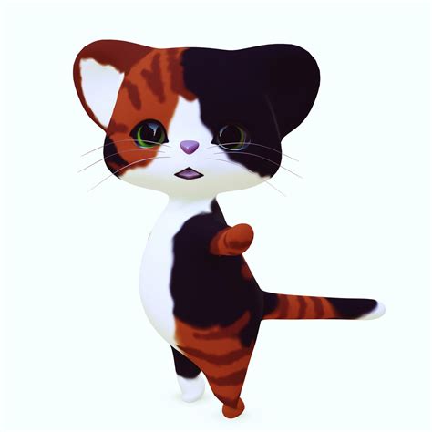 Image result for Cartoon Cat Model Animated