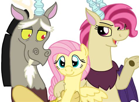 Discord And Fluttershy Kids