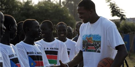 Former NBA All-Star Luol Deng Leading South Sudan's Olympic Basketball Rise