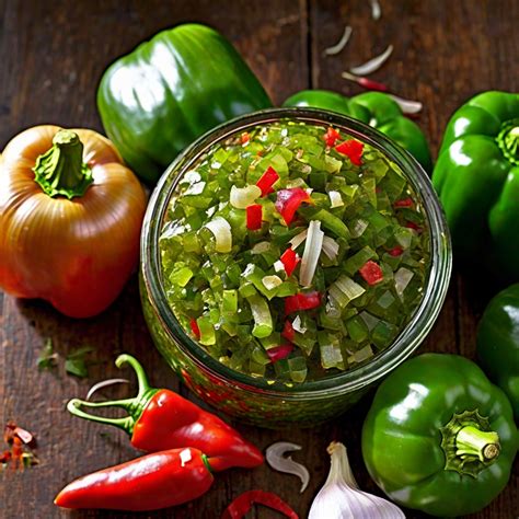 Green Bell Pepper Relish Recipe Recipe | Recipes.net