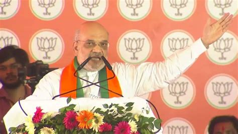 Amit Shah Sambalpur Public Meet: BJP Crossed 310 Seats Mark in 5 Phase ...