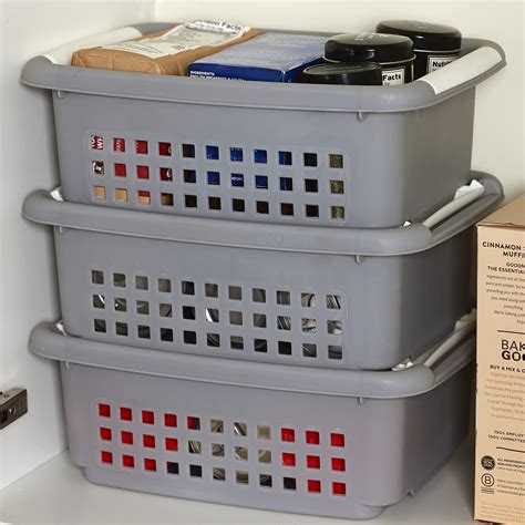 Image result for Stackable Baskets