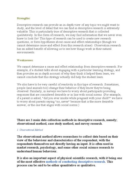 Descriptive Method of Research Design Example 的图像结果