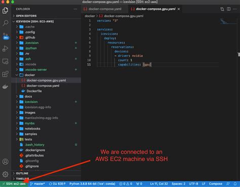 VS Code Attach to Container 的图像结果