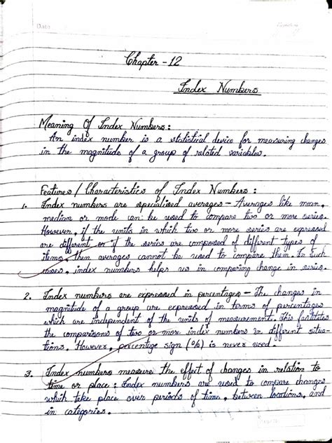 Image result for Chapter Index Number Question Method