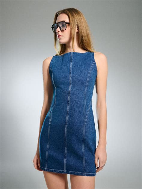 Vestido vaquero Color azul marino - HOUSE - 818IW-59J