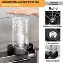 RUHE Nano Kitchen Sink 304-Grade Single Bowl (30x18x9 Inches) with ...