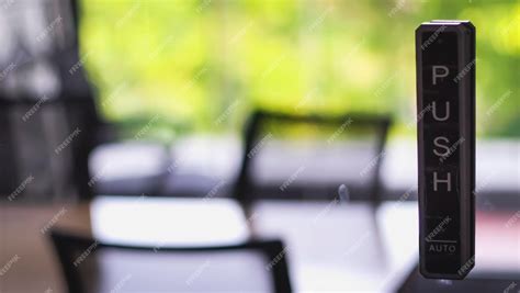 Image result for Automatic Door Button