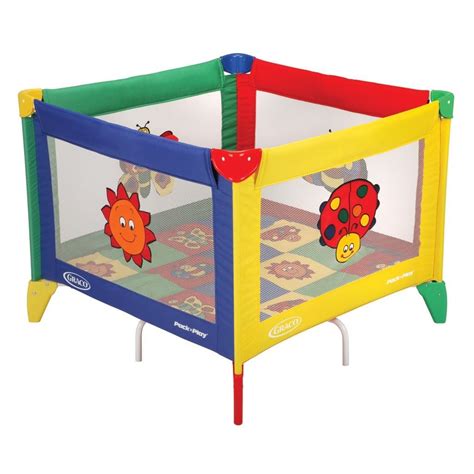 Amazon.com : Graco Pack 'N Play Playard Totbloc with Carry Bag, Bugs ...