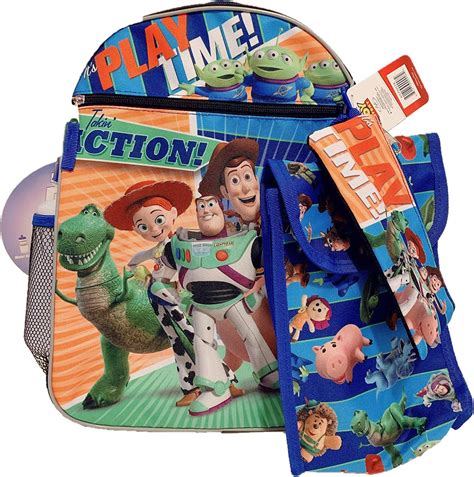 Buy Disneyy Toy Story 4 Boys Backpack with Lunch Bag 5-Piece Set Online ...