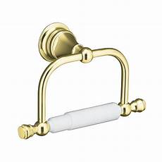 Brass Toilet Paper Holder by Kohler Revival Wall Mount Single Post Toilet Paper Holder Brass Toilet Paper Holder