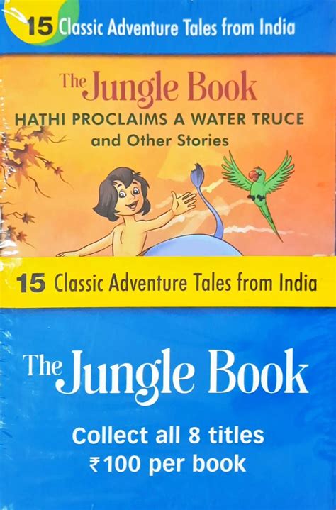 15 Stories The Jungle Book Series - Set of 8 Titles x 4 - 32 Books Box ...