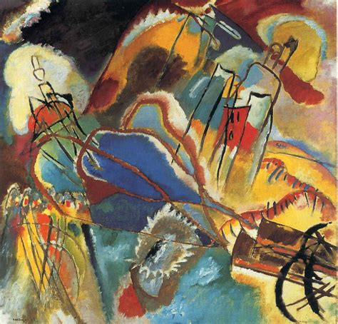 Improvisation 30 (Cannons), 1913 - Wassily Kandinsky - WikiArt.org