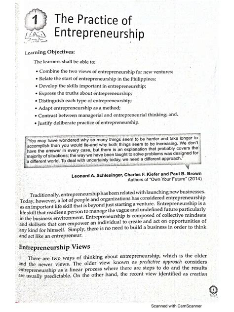 Entrepreneurship Lessons PDF 的图像结果