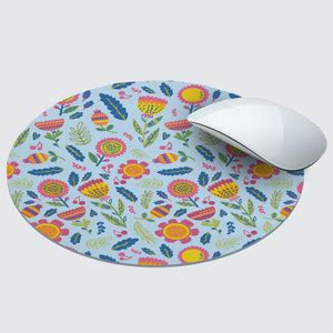 Paper Plane Design Anti Skid Mouse Pad for Desktop and Laptop Computer ...