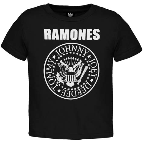 Ramones - Ramones Boys' Seal Toddler Tee Childrens T-shirt Black ...