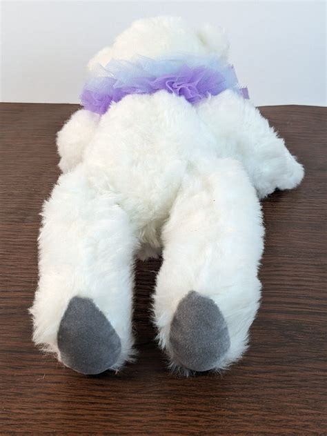 1988 Sandra Wright Justiss Lavynder Blu Bear Jointed Original Tag 196/285 IDNA | #4730484705