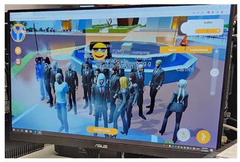 Developing a Virtual World for an Open-House Event: A Metaverse Approach
