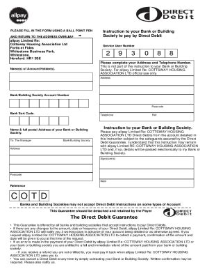 Fillable Online Cottsway's Digital Completion Forms Fax Email Print ...