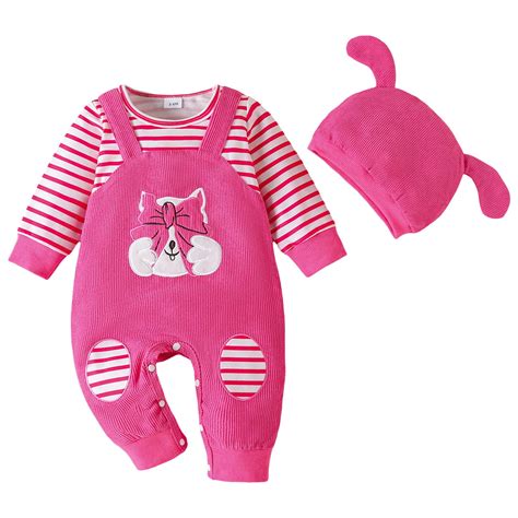 Karoyedx Newborn Winter Clothes Girl Newborn Baby Girl Clothes Goose ...
