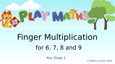 Image result for Finger Math Multiplication