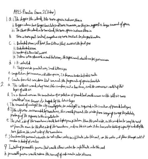 APES Practice Exam 2 - EVR 1001 - Studocu