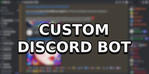 Image result for Custom Bot Discord