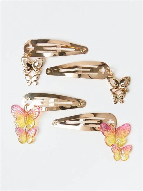 4-pack hair clips | Lindex