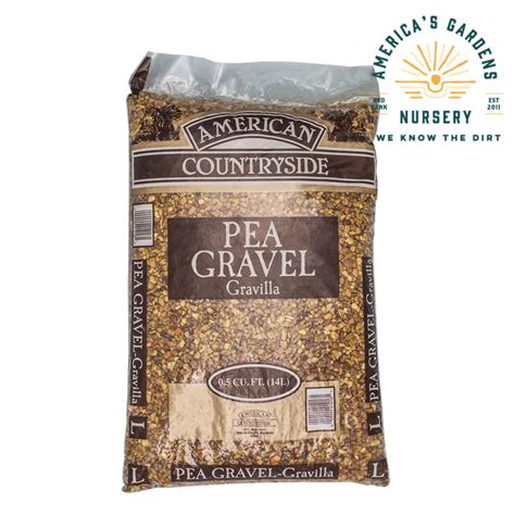 American Countryside Bagged Pea Gravel – America's Gardens Nursery