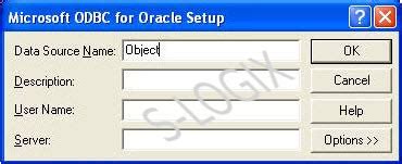 Set DSN (Data Source Name) in windows XP | S-Logix