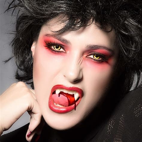 5 Pieces Vampire Fangs Kit 4 Sizes Custom Fangs Vampire Teeth Fake ...