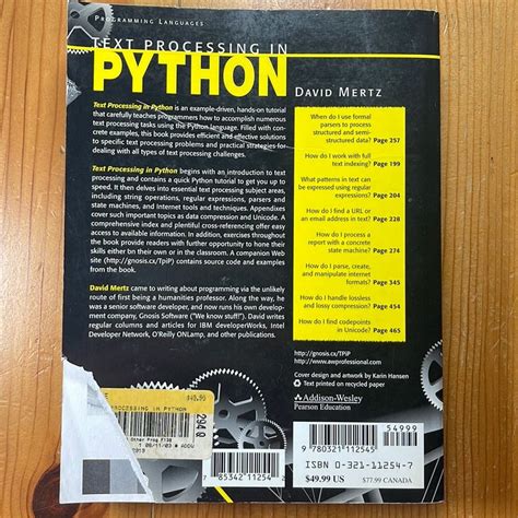 Image result for Processing Python Book