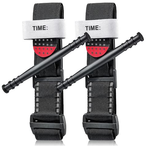 Tourniquet, 2-Pack Military Combat Windlass Tourniquet, One-Handed ...