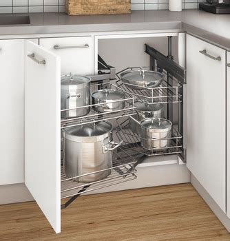 Pull out and turn for corner cabinets, Häfele - in the Häfele India Shop